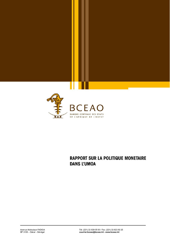 Rapport annuel 2024 de la BCEAO